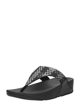 Lulu Silky Weave Toe-Post Sandals