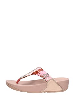 Lulu Silky Weave Toe-Post Sandals