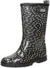 Rainboot Dots Black Taupe - small